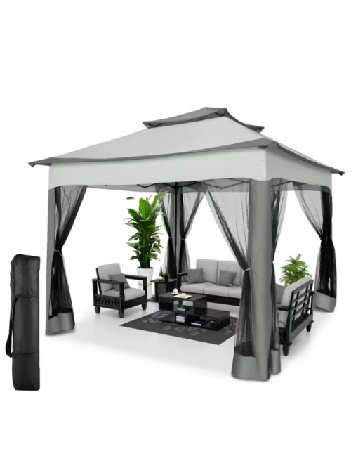 SANOPY 11 x 11 ft Outdoor Patio Gazebo with Ventil...